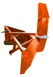 Снегоочиститель (снегоотбрасыватель) роторный для минитрактора Уралец 